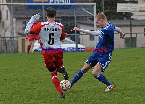 Landesliga Rhein Neckar TSV Kürnbach -  FC St. Ilgen 29.03.2015 (© Siegfried)